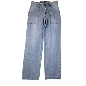 Modern Supply by Sanctuary Straight Leg Jeans Medium 30 Stretch Denim Women's